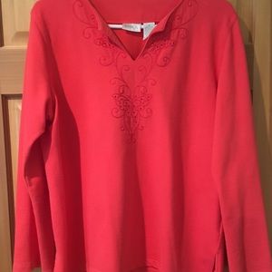 Erika long sleeve knit shirt Size Medium